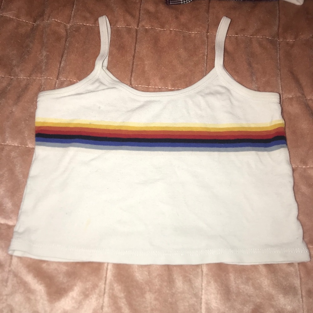 Rainbow tank top